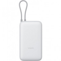 XIAOMI Bateria Portatil Externa 20000mAh Gris Claro Cable Tipo C Integrado PB2020MI