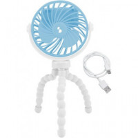 BEPER Mini Ventilador Flexible Recargable P206VEN431
