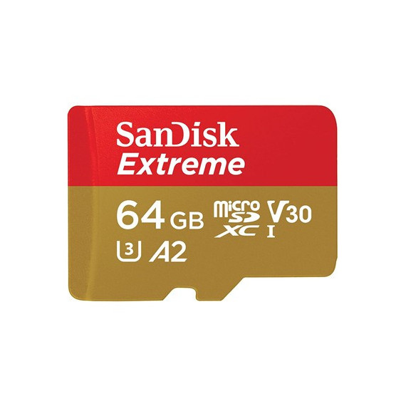 SANDISK Tarjeta Memoria Micro Sd+adaptador 64GB 170MB/S 4K
