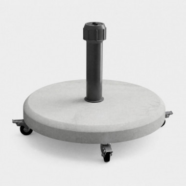 Base de Sombrilla Cult con Ruedas Color Gris Cemento 30KG Essentials&reg;  ESSENTIALS