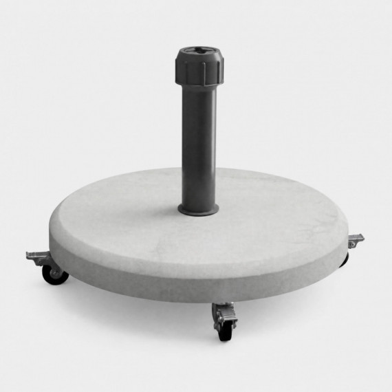 Base de Sombrilla Cult con Ruedas Color Gris Cemento 30KG Essentials®  ESSENTIALS