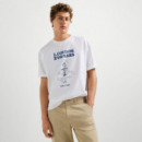 Pepe Jeans Camiseta de corte ancho PM5010406-800