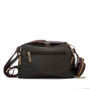 Xti Bolso bandolera con cierre de cremallera 184651-KAKI