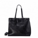 Xti Bolso de hombro 184661-NEGRO