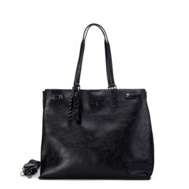 Xti Bolso de hombro 184661-NEGRO