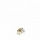 Guess  sandalias de denim Faxona FLTFX2 FAB03-CREAM