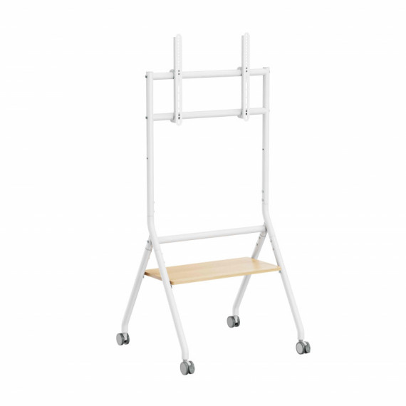 SOPORTE TV EWENT 50" A 86" SUELO CON RUEDAS BLANCO