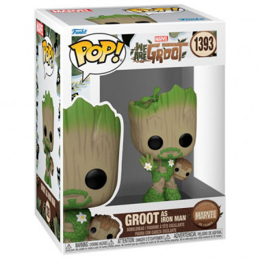 Funko POP Groot como Iron Man We Are Groot 1393