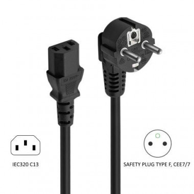 Cable Alimentacion EWENT 1.5 M