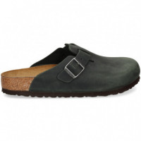 Zueco Engrasado Kaki  BIRKENSTOCK