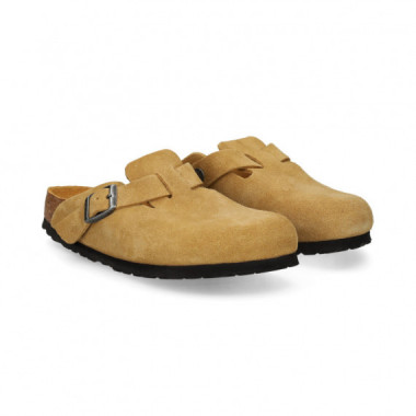 ZUECO PLANTILLA ACOLCHADA MARRON