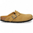 ZUECO PLANTILLA ACOLCHADA MARRON