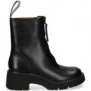 Botin Piel Negro  CAMPER