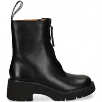 Botin Piel Negro  CAMPER