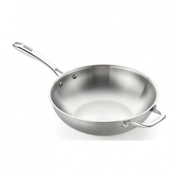 Wok Monix Planet Inox Triply de Acero Inoxidable 28 cm