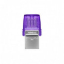 Pendrive Kingston Tecnología DataTraveler 128GB microDuo 3C 200MB/s Doble USB-A + USB-C