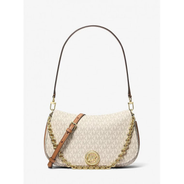Bolso de Hombro Multi Posici&oacute;n Nolita Mediano con Estampado Logotipo de MICHAEL KORS