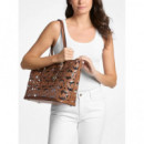 Bolso Tote Quinn Grande con Logotipo Troquelado de MICHAEL KORS