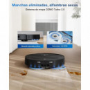 Ecovacs Deebot T50 OMNI Gen 2ª Robot Aspirador y Fregasuelos con Autovaciado, 21.000 Pa y Control por Voz con IA