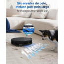 Ecovacs Deebot T50 OMNI Gen 2ª Robot Aspirador y Fregasuelos con Autovaciado, 21.000 Pa y Control por Voz con IA