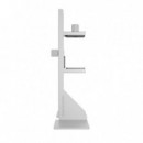 Soporte MARS GAMING para Tarjeta de Video Magnetico White