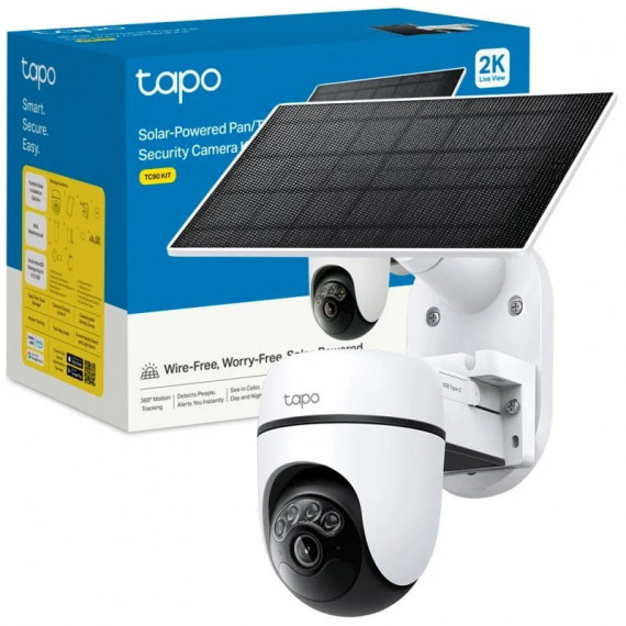 Camara Ip TP-LINK Tapo C645G 2K QHD Doble Lente 360º Exterior + Panel Solar