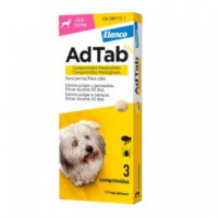 Adtab Perro Comprimido 112 Mg 2.5-5.5 Kg 3 Uds  ELANCO