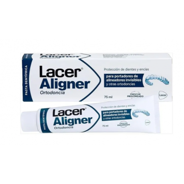 LACER Aligner Ortodoncia Pasta Dentifrica sin Co