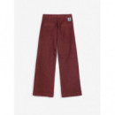 Pantalones mujer Pantalón BOBO CHOSES Pleated Twill Wide-Leg