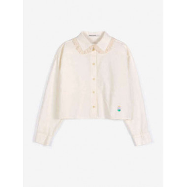 Camisas mujer Camisa BOBO CHOSES Lace Ending Poplin
