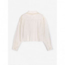 Camisas mujer Camisa BOBO CHOSES Lace Ending Poplin