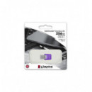 Pendrive Kingston DataTraveler microDuo 3C, 256GB, 200 MB/s, Doble USB-A y USB-C