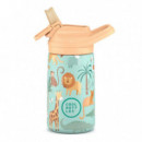 Botella Térmica Infantil Con Boquilla 350 Ml. Wild Crew Cool Bottles