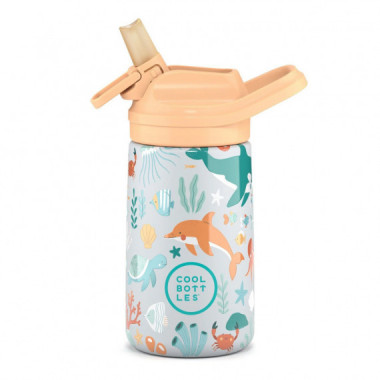 Botella T&eacute;rmica Infantil Con Boquilla 350 Ml. Underwater World Cool Bottles