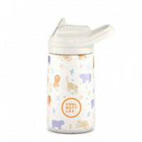 Botella Térmica Infantil Con Boquilla 350 Ml. Roar Time Cool Bottles