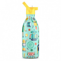 Botella Térmica Infantil 500 Ml. Short Circuit Cool Bottles