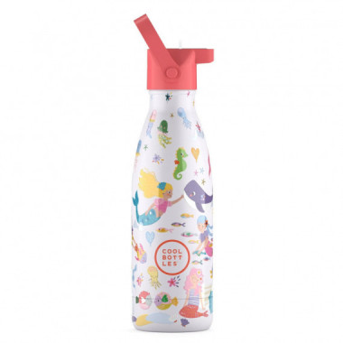 Botella T&eacute;rmica Infantil 350 Ml. Sweet Mermaids Cool Bottles
