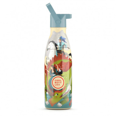Botella T&eacute;rmica Infantil 350 Ml. Knight Legend Cool Bottles