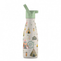 Botella Térmica Infantil 260 Ml. Indian Tribe Cool Bottles