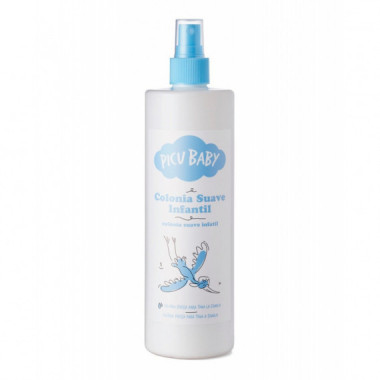 Colonia Suave Infantil Eau De Cologne 500 Ml. Picu Baby