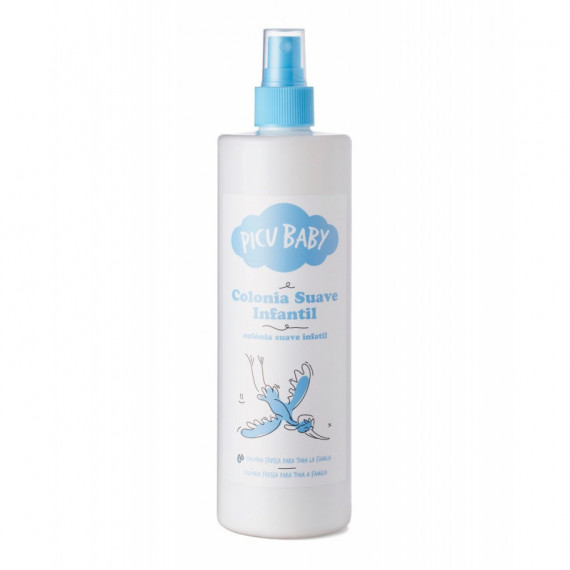 Colonia Suave Infantil Eau De Cologne 500 Ml. Picu Baby