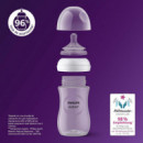 Set De 4 Biberones Recién Nacido + Chupete Ultra Soft Y Cepillo Philips Avent