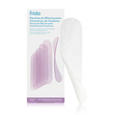 6 Parches De Silicona Para Cicatrices De Ces&aacute;rea Frida Mom