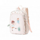 Mochila Mediana Con Llavero Tutete