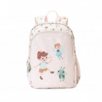 Mochila Mediana Con Llavero Tutete