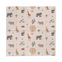 Alfombra de Juegos Reversible Fancy 8918 Mapa Mundi 180X200 Cm. MS