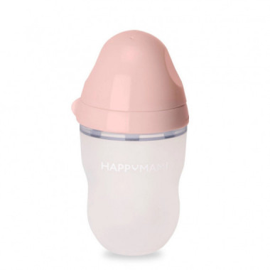 Vaso Biber&oacute;n (sin Tetina) 250 Ml. Happymami