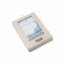 Pack de 3 Muselinas 38X38 Cm. Estampadas TOUS BABY