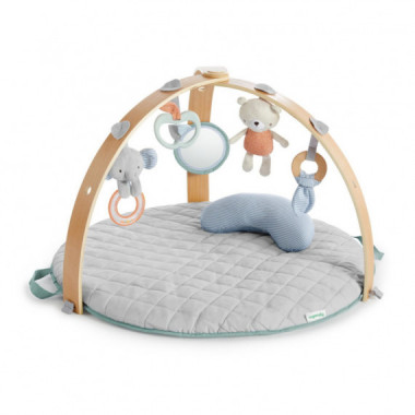 Alfombra De Juegos Madera Cozy Spot Ingenuity