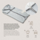 Manta Saco Terciopelo Multiusos Interbaby